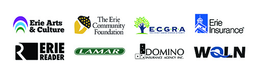 Erie Arts and Culture - The Erie Community Foundation - ECGRA - Erie Insurance - Erie Reader - Lamar - Domino Insurance Agency Inc. - WQLN